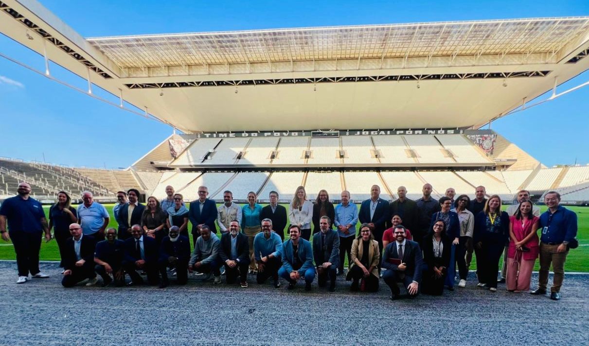 Neo Química Arena recebe visita técnica da FIFA para preparação da Copa do Mundo Feminina de 2027