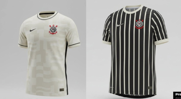 Corinthians lança nova camisa preta para a temporada 2026